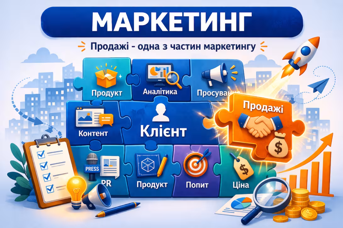 Маркетинг і продажі